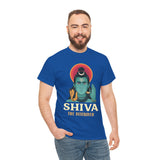 Lord Shiva The Destroyer Unisex Graphic T Shirt Mahadev Mahakal Devotional Hindu Spiritual Cotton Tee Trishul Rudraksha Temple Festival Wear India