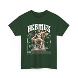 Hermes Greek Mythology Unisex Heavy Cotton Tee Ancient God of Communication and Travel Streetwear Graphic T Shirt