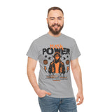 Mask Power Anonymous Strength Graphic Unisex Heavy Cotton Tee Bold Urban Streetwear Empowerment Hacker Inspired Motivational T Shirt