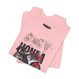 Honda CBR Superbike Blueprint Racing Motorcycle Graphic Tee Sport Bike Track Design T Shirt For Riders Speed Lovers Motorsport Streetwear Gift