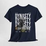 Dynasty Statue Graphic Unisex Heavy Cotton Tee Greek Sculpture Butterfly Streetwear Art Inspired T Shirt