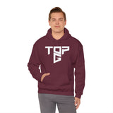 Top G Andrew Tate Graphic Hoodie Black Unisex Streetwear Motivational Hustle Pullover Sweatshirt Bold Typography Design