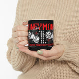 Money Motivation Hustler Mindset Graphic Print Ceramic Coffee Mug Success Ambition Entrepreneur Lifestyle Cup