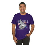 Peaceful Dove Floral Unisex Jersey Short Sleeve Tee Comfortable Soft Cotton Motivational Streetwear Graphic T-Shirt Bold Typography Casual Wear Perfect Gift For Friends Birthdays Everyday Style