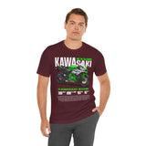 Kawasaki ZX10R Inspired Superbike Graphic Unisex Heavy Cotton Tee Racing Motorcycle Streetwear Performance Style Gift