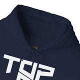 Top G Andrew Tate Graphic Hoodie Black Unisex Streetwear Motivational Hustle Pullover Sweatshirt Bold Typography Design