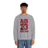 Air Jordan Sky Legend Unisex Sweatshirt Heavy Blend Motivational Athletic Streetwear Bold Basketball Inspired Design Premium Comfort Fashion For Dreamers Hustlers And Game Changers