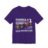 High Performance Single Seater Racing Car Graphic Unisex Heavy Cotton Tee Premium Motorsport Streetwear For Speed Lovers And Daily Casual Wear