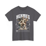 Hermes Greek Mythology Unisex Heavy Cotton Tee Ancient God of Communication and Travel Streetwear Graphic T Shirt