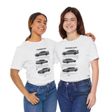Japanese Performance Skyline Style Coupe Unisex Streetwear Tee High Speed Racing Car Graphic Shirt JDM Culture Drift Inspired Automotive Art Design Urban Fashion For Car Lovers