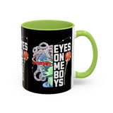 Eyes On Me Boys Medusa Accent Coffee Mug 11oz 15oz Mythological Streetwear Bold Empowerment Design Perfect Gift for Coffee Lovers Friends Birthdays Daily Motivation