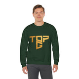 TopG Graphic Unisex Heavy Blend Crewneck Sweatshirt Motivational Hustler Streetwear Fitness Entrepreneur Alpha Mindset Pullover