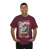 Freedom Hand Rose Graphic Unisex Heavy Cotton Tee Comfortable Streetwear T Shirt Motivational Bold Artistic Design Statement Piece Perfect Gift for Friends Empowerment Casual Wear