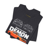 Firestorm Muscle Car Blueprint Design Unisex Heavy Cotton Tee Powerful Retro Performance Art Shirt for Streetwear Lovers & Collectors