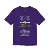 Harley Davidson FXDR Inspired Power Cruiser Motorcycle Graphic Unisex Heavy Cotton Tee Premium Streetwear T Shirt for Riders Bikers Enthusiasts Bold Everyday Wear
