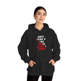 Unisex Once Upon A Time There Lived A Ghost Hoodie Horror Graphic Pullover Sweatshirt Spooky Paranormal Gothic Halloween Inspired Scary Storytelling Streetwear