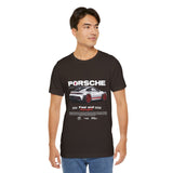 High-Performance Track Machine Blueprint Design Unisex Heavy Cotton Tee Powerful Street Racing Inspired Graphic Shirt