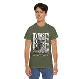 Dynasty Statue Graphic Unisex Heavy Cotton Tee Greek Sculpture Butterfly Streetwear Art Inspired T Shirt