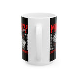 Money Motivation Hustler Mindset Graphic Print Ceramic Coffee Mug Success Ambition Entrepreneur Lifestyle Cup