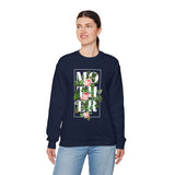 Mother Floral Crewneck Sweatshirt Comfortable Unisex Pullover Bold Typography Botanical Graphic Streetwear Gift For Mom Mother’s Day Birthday Cozy Everyday Wear