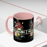 You Can Be Whatever Motivational Coffee Mug Ceramic White Accent Mug Bold Floral Empowerment Design Daily Reminder Positive Energy Drinkware Perfect Gift for Dreamers Friends Office and Home