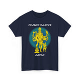 Nataraja Lord Shiva Cosmic Dancer T Shirt Hindu Spiritual Graphic Tee Indian Mythology Mahadev Tandava Dance Art Unisex Cotton Devotional Festival Wear India
