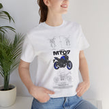 MT07 Inspired Hypernaked Motorcycle Art Unisex Heavy Cotton Tee Bold Rider Streetwear Graphic Apparel