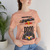 High-Performance Race Machine Concept Unisex Heavy Cotton Tee Powerful Aerodynamic Single-Seater Track Car Graphic Streetwear Top