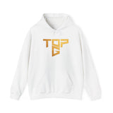 Top G Andrew Tate Graphic Hoodie Black Unisex Streetwear Motivational Hustle Pullover Sweatshirt Gold Typography Design