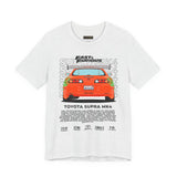 Legendary Orange Street Machine Rear View Unisex Heavy Cotton Tee Powerful JDM Inspired Car Art Graphic Shirt for Collectors and Gearheads