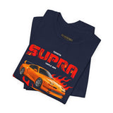 Japanese Turbo Legend Supra Inspired JDM Racing Graphic T Shirt Classic 90s Performance Car Streetwear Unisex Tee For Drift Track And Car Culture Fans