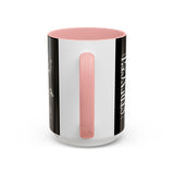 Inspire Strength Ignite Courage Ceramic Mug Motivational Coffee Cup Bold Graphic Durable Everyday Drinkware