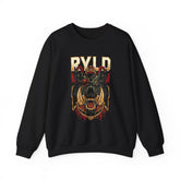 Jabali Warlord Unisex Sweatshirt Bold Warrior Streetwear Savage Fantasy Pullover for Battle Lovers and Dark Mythology Inspired Fall Fashion