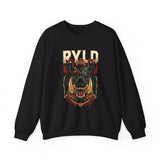 Jabali Warlord Unisex Sweatshirt Bold Warrior Streetwear Savage Fantasy Pullover for Battle Lovers and Dark Mythology Inspired Fall Fashion