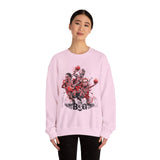 Legends On Court Unisex Heavy Blend Crewneck Sweatshirt Basketball Streetwear Athletic Graphic Pullover Bold Sports Design Perfect Gift For Gym Lovers Urban Fashion Festivals And Basketball Fans