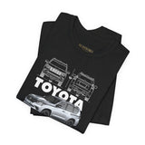 Toyota Land Cruiser Prado TXL Inspired Illustrated Luxury Off Road SUV Graphic T Shirt Premium 4x4 Adventure Vehicle Automotive Streetwear Rugged Travel Lifestyle Gift For SUV Enthusiasts