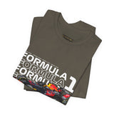 High Performance Single Seater Racing Car Graphic Unisex Heavy Cotton Tee Premium Motorsport Streetwear For Speed Lovers And Daily Casual Wear