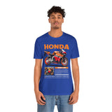 Honda CBR Racing Motorcycle Graphic Tee Superbike Track Inspired Sport Bike T Shirt For Riders Speed Lovers Motorsport Streetwear Gift