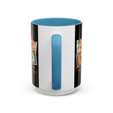 Money Is Not Just Currency Burning Dollar Graphic Accent Coffee Mug 11oz 15oz Hustler Motivational Cash Fire Design