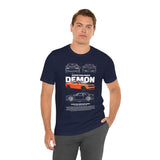Firestorm Muscle Car Blueprint Design Unisex Heavy Cotton Tee Powerful Retro Performance Art Shirt for Streetwear Lovers & Collectors