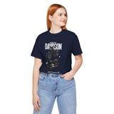 Harley Davidson Fat Bob Inspired Cruiser Motorcycle Graphic Unisex Heavy Cotton Tee Premium Biker Streetwear T Shirt for Riders Enthusiasts Everyday Wear