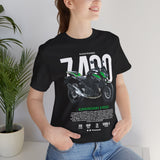 Kawasaki Z400 Naked Street Bike Graphic T Shirt Unisex Heavy Cotton Motorcycle Racing Streetwear Gift
