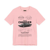 Legendary Retro Muscle Coupe Blueprint Unisex Heavy Cotton Tee Powerful Vintage Streetwear Art Shirt for Car Lovers & Collectors