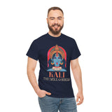Lord Kali Goddess T Shirt Mahakali The Dark Goddess Shakti Hindu Spiritual Graphic Tee Navratri Durga Puja Festival Wear Unisex Cotton Devotional Streetwear India