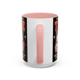 Waste Your Time Accent Coffee Mug 11oz 15oz Ceramic Cup Motivational Hustle Money Clock Graphic Drinkware Bold Entrepreneur Mindset Streetwear Gift