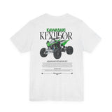 Kawasaki KFX450R Inspired ATV Racing Unisex Heavy Cotton T Shirt Off Road Quad Bike Power Design Streetwear Motorsport Graphic Tee