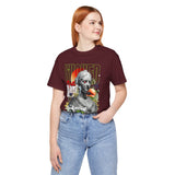 Wicked Supreme Unisex Jersey Short Sleeve Tee Graphic Streetwear T Shirt Statue Art Design Aesthetic Bold Vintage Inspired Supreme Print Casual Fashion