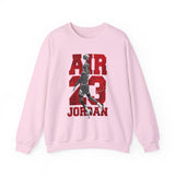 Air Jordan Sky Legend Unisex Sweatshirt Heavy Blend Motivational Athletic Streetwear Bold Basketball Inspired Design Premium Comfort Fashion For Dreamers Hustlers And Game Changers