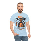 Mask Power Anonymous Strength Graphic Unisex Heavy Cotton Tee Bold Urban Streetwear Empowerment Hacker Inspired Motivational T Shirt