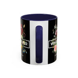 You Can Be Whatever Motivational Coffee Mug Ceramic White Accent Mug Bold Floral Empowerment Design Daily Reminder Positive Energy Drinkware Perfect Gift for Dreamers Friends Office and Home